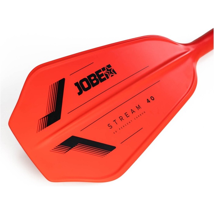 2024 Jobe Carbon Stream 40 3-Piece SUP Paddle 486723004 - Orange